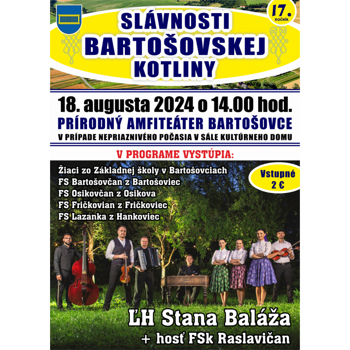 Slávnosti Bartošovskej kotliny